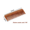 SVATV Handcrafted Rosewood Comb for Detangling Hair Comb For Thick, Curly And Wavy Hair, Non-Static and Eco-friendly Made in India (S-48)