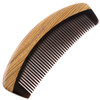Breezelike Hair Comb - Wooden Fine Tooth Comb for Women, Men and Kids - No Static Sandalwood Buffalo Horn Comb