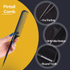 Goodofferplace 3PCS Hair Rat Tail Combs Parting Rattail Combs Teasing Fine Tooth Comb Metal Hair Pick Detangling Combs Set for Women,Girls(Black)