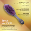 Olivia Garden OG Brush Styler, To Smooth and add Shine, All hair Types, removable cushion for easy cleaning, scalp hugging for scalp massage, gentle,