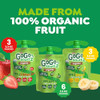 GoGo squeeZ Organic Applesauce and Fruit Puree, Variety Pack, Apple, Strawberry & Banana, 3.2 oz (Pack of 12), Unsweetened Organic Fruit Snacks for K