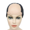 YANTAISIYU U Part Lace Wig Cap for Making Wigs Stretch to Ear Weaving Wig Cap with Adjustable Straps for Women (Black M 22 Inch)