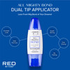 Red by Kiss All Mighty Bond Lace Front Wig Glue, Dual Tip Applicator, Instant Drying, Water Resistant, Strong Hold for Wigs, Frontals, Toupees, Safe