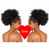 Afro Puff kinky curly Drawstring Ponytail Extension for Black Women Synthetic Short Afro Kinkys Curly Afro Bun Extension Hairpieces Updo Hair Extensi