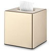 Y-in Hand Tissue Box Cover, Decorative Square Facial Storage Tissue Box Holder, Home Accessories for Bathroom Vanity Countertops, Dressers, Night Sta