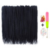 Mayloss 6 Packs/Lot (14/18/24/30) inch 1cm 20 Strands/Pack Thin 3X Box Braid Crochet Hair Extensionin Diameter 3X Synthetic Braid Hair Extensions Cro