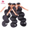 Beauhair Brazilian Body Wave Virgin Human Hair Bundles with Closure (26 26 26 with 20 closure) Unprocessed Bundles with Lace Closure Body Wave Hair w