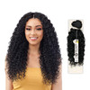 Organique Mastermix Synthetic Weave - WATER CURL 18" (1 Jet Black)