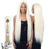 STRAIGHT 22" (1 Jet Black) - Shake-N-Go Organique Mastermix Synthetic Bundle Weave
