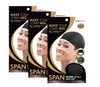 (3 Pack) Qfitt - Spandex Dome Style Ultra Stretch Wig Cap #5017