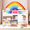 Bed Tent for Twin Kid Play Tent for Boy and Girl Easy Set-Up Magic Playhouse