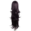 ColorGround Long Purple Cosplay Wig for Halloween (Long Purple)