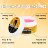 Strong Hold Smoothing Braiding Gel for Twists, Locs, Edges, Cornrows - With Hair Braiding Tools: Magnetic Pin Wristband, Comb - No Flake, High Shine