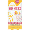 GiGi Wax Sticks for Hair Removal  Hard Wax Kit for Eyebrows, Upper Lip & Chin  No Strip Waxing Sticks, Easy to Use, Heats with Blow Dryer