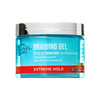 KISS COLORS & CARE Braid Gel Extreme Hold, 6 oz -Nourishing, Adds Shine, Moisture Boosting, Long Lasting Hold, For All Hair Types, Style and Stregthe