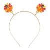 NVENF Thanksgiving Headband Autumn Fall Hairbands for Women Rhinestone Letter GIVE THANKS HAPPY FALL Gold Hair Hoop Thanksgiving Party Favors Hai