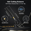 CIICII Hair Cutting Scissors Shears Kit, Professional Barber Haircut Scissors Set (6.7 Inch Hair Beard Hairdressing Trimming Haircutting Thinning She