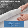 BEDLORE Waterproof Mattress Protector, Queen Size Mattress Pad Noiseless with Deep Pocket 6"-18" Depth, Soft Breathable Dirt-Proof Bed Mattress Cover