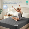 BEDLORE Waterproof Mattress Protector, Queen Size Mattress Pad Noiseless with Deep Pocket 6"-18" Depth, Soft Breathable Dirt-Proof Bed Mattress Cover