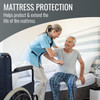 DMI Waterproof Mattress Protector and Mattress Cover, Soft, Encased Zippered Fit, Twin, Packaging may vary