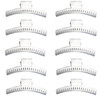 Hair Clips - Set of 10 - Aluminum 3.5 Butterfly Wave Setting Clips for Finger and Marcel Wave Hairstyles