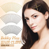 Tigeen 1200 Pcs Bobby Pins Bulk 2 Inch Hair Pins Kit for Women Invisible Wave Clips Pain-free Hairpin with Storage Case for Hairdressing Salon Ballet