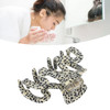 Hair Claw Clips, Elegant Hair Jaw Clamp Simple Hair Catch Barrettes Hair Styling Accessories for Thin or Thick Hair, Face Washing Makeup(Leopard)