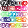 Baby Hair Ties for Girls - 200Pcs Small 1" Elastic Toddler Hair Ties Ponytail Holders Hair Tie for Baby Girls Infants Kids Hair Accessories (Color A)