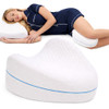 Contour Legacy Leg & Knee Foam Support Pillow for Side Sleepers Soothing Relief for Back, Hips, Knees, Joints, Nerves & Muscles