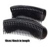 3Pcs Women's Hair Volume Bump Inserts - False Hair Clips, Combs & Fluffy Pads for DIY Hairstyles - Light Brown