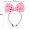 MXXGMYJ Women Big Bows Headbands Bow Headband Hairbands for Women Girls Bow Hair Hoop Birthday Halloween Christmas Party Costume Accessories Gifts Pi