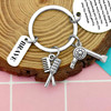 Heigebi Hairdresser Gift Hair Stylist Keychain Cosmetology Graduation Inspirational Gift for Hair Stylist Appreciation Barber Christmas Birthday Pres