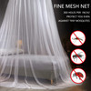 Comtelek Mosquito Net Bed Canopy for Girls,King Canopy Bed Curtains Full Queen Size from Ceiling,Dome Mosquito Netting Bed Tent Twin Girls Princess C