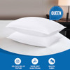 Utopia Bedding Bed Pillows for Sleeping (White), Queen Size, Set of 2, Hotel Pillow, Cooling Pillows for Side, Back or Stomach Sleepers