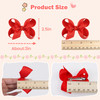CÉLLOT 40 Pieces 3 Inch Hair Bows for Girls Clips Grosgrain Ribbon Boutique Hair Bow Alligator Clips For Girls Teens Toddlers Kids
