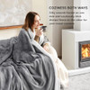 Bedsure GentleSoft Sherpa Fleece Throw Blanket for Couch, Non-Heated, Thick & Warm Christmas Cozy Blanket for Winter, Soft Fuzzy Plush Throw Gifts fo