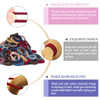 JIRIS 100PCS Seamless Thick Hair Bands - Elastic Ponytail Holders, No-Crease Cotton Ties for Women, Kids and Toddler Girls Hair Ties (set 3)