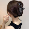 Xiyantiji Black Spider Large Hair Clip for Thick Long Hair, Halloween Party Decorations, Cosplay Gothic Hair Accessories for Women girls