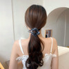 Yusier 2pcs Heart Duckbill Clip French Curved Flat Hair Clip Non-Slip Barrettes for Thick Hair Bun Hair Clip Unique Hair Accessories for Women (Rock