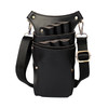 Scissor Pouch for Stylist Essentials Tools Bag, PU Leather Salon Hair Professional Scissors Holster for Hairdressers with Shoulder Belt