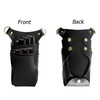 Scissor Pouch for Stylist Essentials Tools Bag, PU Leather Salon Hair Professional Scissors Holster for Hairdressers with Shoulder Belt