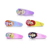 Princess Hair Clips for Girls,Cute Barrettes Women Metal Snap Hair Clips Accessories Hair Gift for Girls 5 Pieces