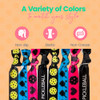 Hair Ties and Accessories for Pickleball Players - No Crease Elastics Set, Ponytail Holders, Gifts for Women, Teens, and Girls