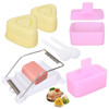 Onigiri Mold?Upoomart 6 Pack Musubi Press kit,2 Musubi Maker, 2 Rice Ladles, 2 Classic Triangle Rice Ball Maker Sushi for Kid Lunch Bento, Home DIY