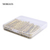 MORGLES Blonde Hair Bobby Pins, 120PCS 2Inches Gold Hair Pins for Women with Box