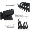 OWIIZI Hair Clip, 4.3" Matte Large Non-Slip Ponytail Jaw Barrette Strong Hold Banana Claw Clips for Women Long Thick Hair