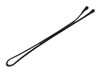 Kleravitex BLACK Jumbo 2.75" Bobby Hair Pins - Black Tipped Flat Style Pins for Women - Perfect For Rollers - Hair Pins for Styling - Suitable for AL