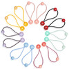 14 Pcs Hair Ties Balls Ponytail Holders Kids Colorful Double Balls Elastic Hair Ties Accessories for Baby Toddler Girls Women