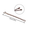Dofash New Improved 260 PCS 5CM/2in Bobby Pins Work well to Keep Hairstyles in Place Bulk Strong Bobby Pins Brown for Hair Salon (Brown)