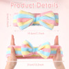 Giegxin 48 Pieces Spa Headband Bulk Bow Hair Band Facial Makeup Headbands Fluffy Plush Headband for Women Girls Washing Face Spa Sleepover Party Supp